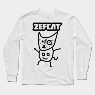 Zef Cat Long Sleeve T-Shirt